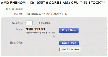 phenom II X6 1055T